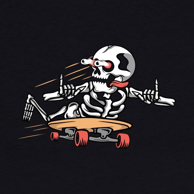 Skater skull by gggraphicdesignnn